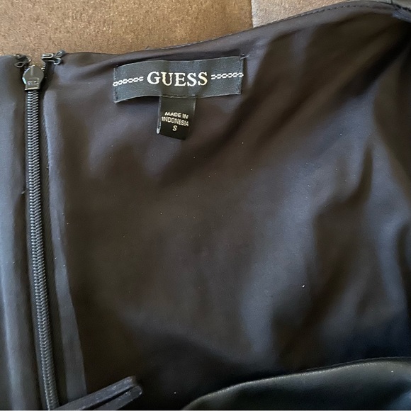 Guess Faux Leather Mini Dress NEW - Picture 3 of 7
